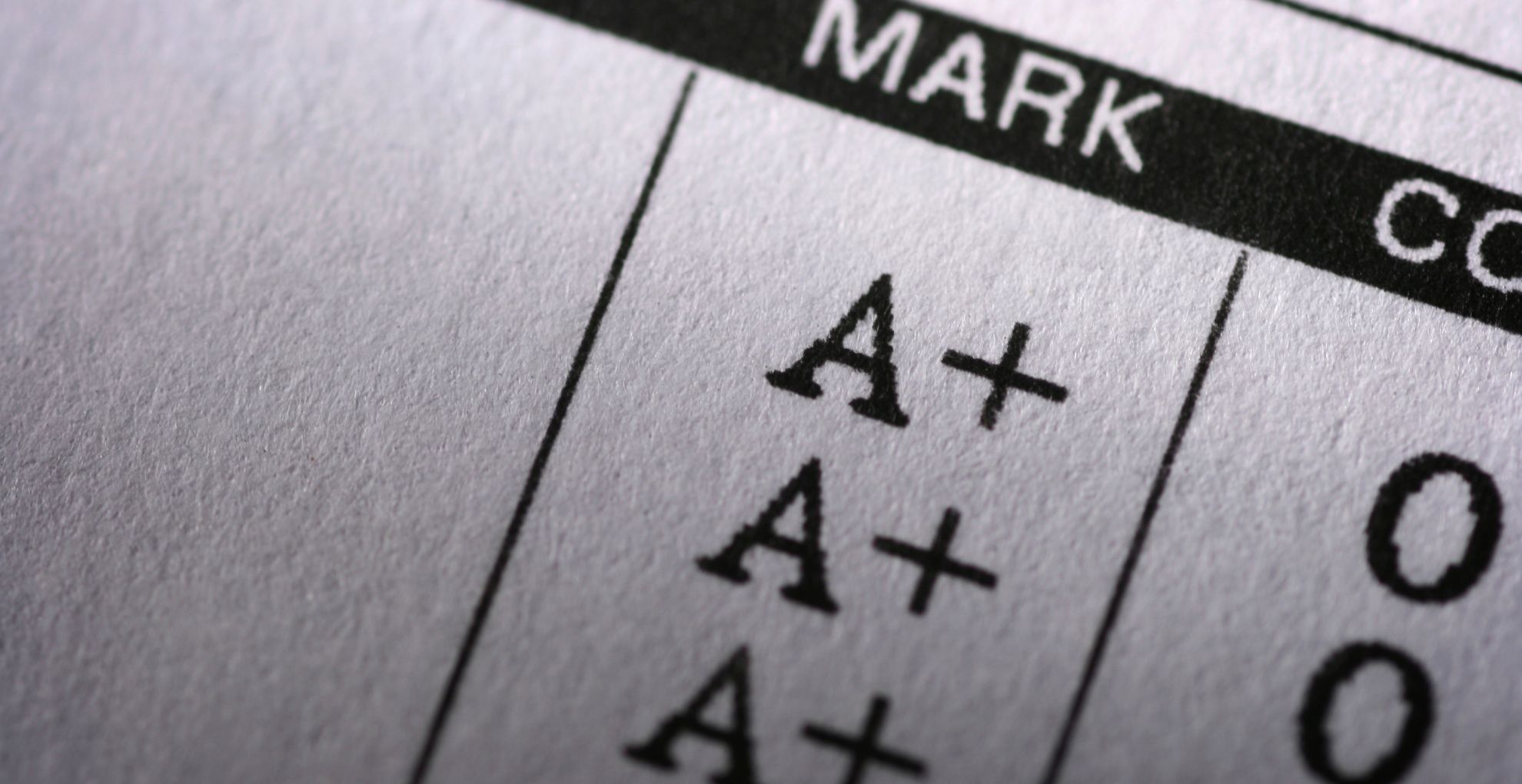 passing grade in college
